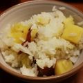 クックTB5PTE☆'s cooksnap of when they made サツマイモが美味しい！サツマイモご飯.