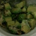 ma___111's cooksnap of when they made 簡単おつまみ♪アボカドの梅マヨ和え.