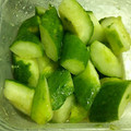 智紗都's cooksnap of when they made 大量消費も☆きゅうりのさっぱりわさび漬け.