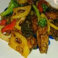 そうたくんのバアバ's cooksnap of when they made ブリの竜田揚げ☆黒酢あんソース.
