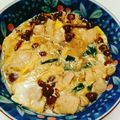 ぱの❁¨̮'s cooksnap of when they made 味付けめんつゆだけ！なめこ親子丼！.