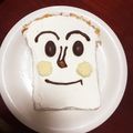 ゆちゅりぬ's cooksnap of when they made 食パンマンケーキ♪アンパンマン大好きキャラクターケーキ第３弾.