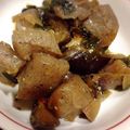 みんと1117's cooksnap of when they made 茄子とこんにゃくのピリ辛炒め.