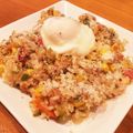 Sun Flover's cooksnap of when they made 炊飯器で炊く！トマトライス☆.