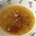 mantacarp's cooksnap of when they made トマトと大根のコンソメスープ♪.