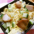 waka1993's cooksnap of when they made 若鶏から揚げときのこの彩りちらし寿司.