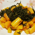 clematis♪'s cooksnap of when they made 葉付き人参☆まるごと栄養いただき！炒め.