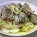 ふっくりん子's cooksnap of when they made 簡単☆あさりと野菜の酒蒸し.