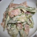 まぶたん's cooksnap of when they made オクラとベーコンのガーリックマヨサラダ♪.