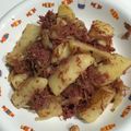 ほっほ's cooksnap of when they made ポテトとコーンビーフのソテー.