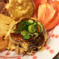 meggoo's cooksnap of when they made 茄子のひき肉はさみ揚げ.