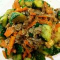ラブソラ♪'s cooksnap of when they made 簡単★大量消費！きゅうりの胡麻味噌炒め.