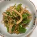 たけぽんのママ's cooksnap of when they made 糸こん・ピーマン・かまぼこのきんぴら.