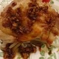 クック00SK93☆'s cooksnap of when they made チキンソテー＊みょうがソースがけ.