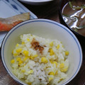 くろしま's cooksnap of when they made 夏の味覚★とうもろこしご飯.