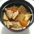 mia＊！'s cooksnap of when they made うちの定番♥「鍋いっぱいの豚モツ煮込み」.