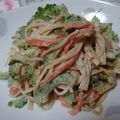 ゆりぼぉ's cooksnap of when they made ゴーヤとカニカマのみそマヨサラダ♭.