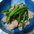 ゆりぼぉ's cooksnap of when they made 豚肉とささげ豆の炒め物.