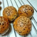 _ぐりん_'s cooksnap of when they made ■ミニベーグル⑦（胡麻胡麻）■.