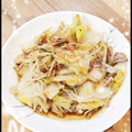 二角形's cooksnap of when they made 白菜と桜えびのうま煮.