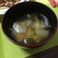 ララ♡メロディ's cooksnap of when they made 我が家の簡単♡冬瓜の味噌汁.