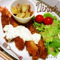 girlyqueen's cooksnap of when they made えびフライ☆卵いらずのタルタルソースがけ.