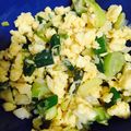 マシュマロ0918's cooksnap of when they made 長葱の炒り玉子.