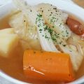 michika's cooksnap of when they made 圧力鍋で作る☆ごちそうポトフ★.