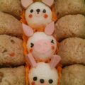 ちびっこキング's cooksnap of when they made かわいい。簡単。動物おにぎり☆.