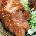 クックOCKPLQ☆'s cooksnap of when they made 豚ロースの柔らか味噌漬け.