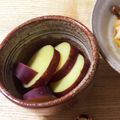 msaeki's cooksnap of when they made さつまいもの蜂蜜レモン煮.