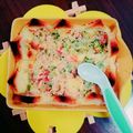 らむたんりんご's cooksnap of when they made ☆離乳食後期☆鮭と野菜のキッシュ.