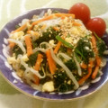 えれぼん's cooksnap of when they made 卵も入った♡ほうれん草ともやしのナムル.