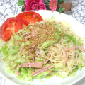 tennisnoah's cooksnap of when they made ☀そうめんのごま和え☀.