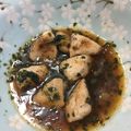 Very Belly's cooksnap of when they made 鶏むね肉◆青じそとネギの甘酢ダレ◆.