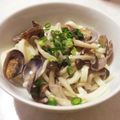 ももんが385's cooksnap of when they made 【簡単☆】シンプル！王道のボンゴレうどん.
