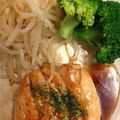 クックE662AA☆'s cooksnap of when they made 鶏胸肉のやわらかい簡単照り焼きゴマ油焼き.