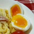 クック90KVQG☆'s cooksnap of when they made 半熟トロトロゆで卵.