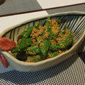 ないりんこ's cooksnap of when they made ちょっとピリ辛★オクラのゴマ和え.