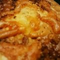 yamame6jp's cooksnap of when they made グッチ祐三　餃子の皮で和風ピザ.