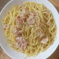 チッチlovely's cooksnap of when they made 生クリーム・牛乳なし簡単本格カルボナーラ.