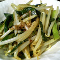 maruru-nn's cooksnap of when they made もやしとニラのおかかマヨ炒め.