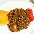 華奏's cooksnap of when they made 市販ルー不使用！café風キーマカレー.