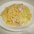 のかまるこ's cooksnap of when they made コクあり！キャベツと豚バラ肉のパスタ☆.