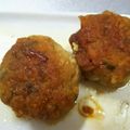 ピニヨ's cooksnap of when they made れんこん鶏つくね照り焼き.