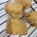 ユカtoマオマオ's cooksnap of when they made かぼちゃスコーン。卵乳不使用.