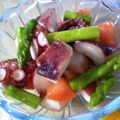 maruru-nn's cooksnap of when they made タコ＆トマトのわさびマリネ.