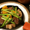 arisukepon's cooksnap of when they made 簡単 和風煮込みハンバーグ.