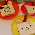 なぉ君's cooksnap of when they made 簡単キャラ弁☆バカボンのパパなのだサンド.