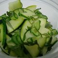 かいとうＸ's cooksnap of when they made 簡単♪ズッキーニときゅうりの浅漬け.